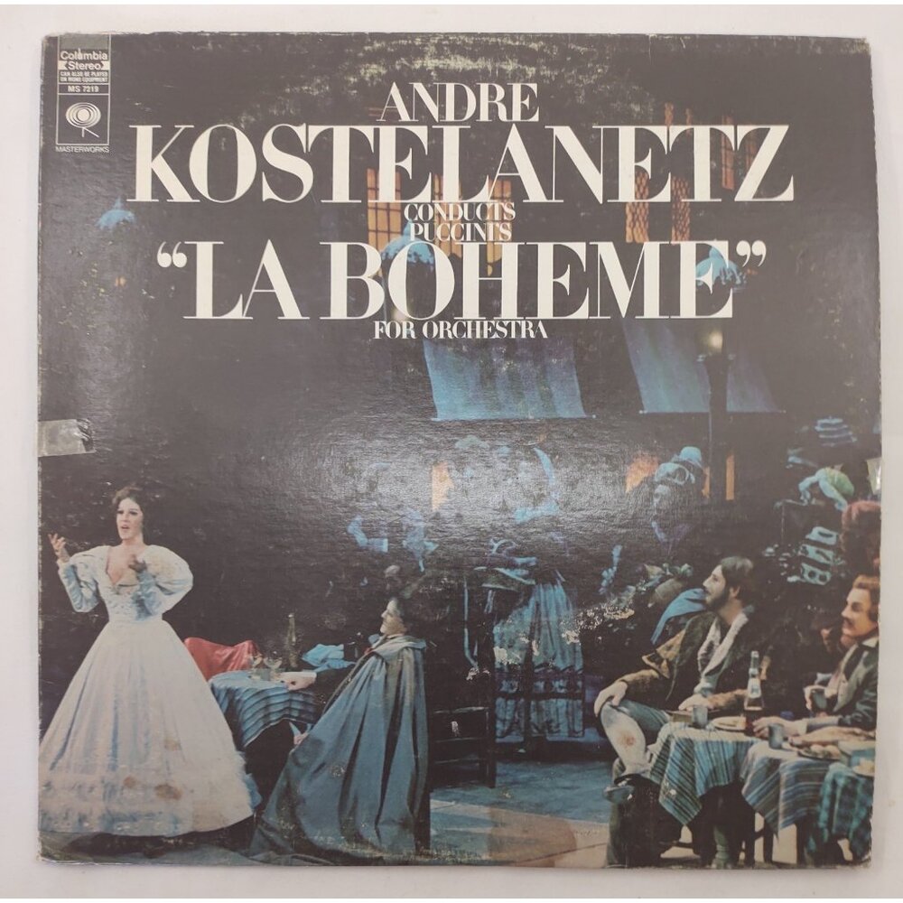 Puccini La Bohème Conclusion LP Columbia Masterworks MS 7288 Canada 360 Sound